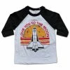 Rivet Apparel Graphic Tees Love You To The Moon Baseball Vintage Tee