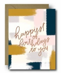 Black Lab Studio Happiest Birthday Greeting Card Party Time