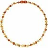 Powell's Owl Amber Baroque Honey + Cherry Necklace Jewelry