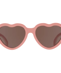 Babiators Can't Heartly Wait Mauve Light Pink Hearts Sunglasses Headwear