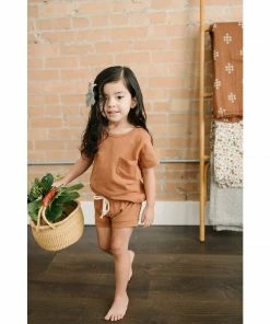 Mebie Baby Bottoms Honey Organic Cotton Shorts
