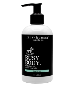 Tiny Human Supply Unscented Busy Body Baby Lotion