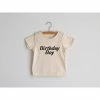 Gladfolk Birthday Boy Organic Cream Tee