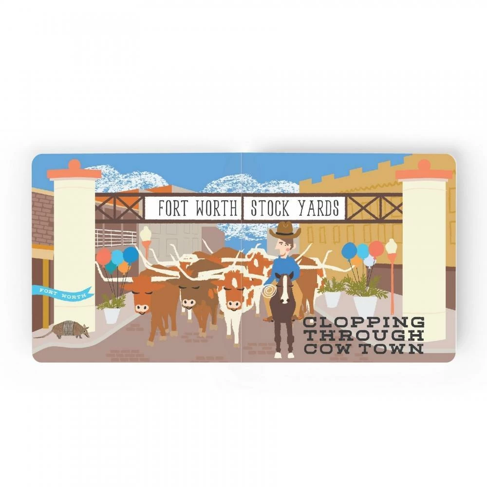 Lucy Darling Books + Puzzles All Aboard Texas Book