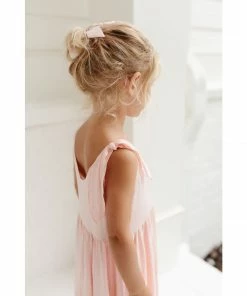 Lia + Lou Pink Twirly Tie Dress Dresses