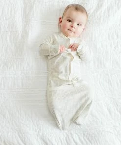 Goumi Kids Gridlock Bamboo Organic Gown