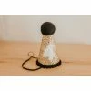 Cutest Little Party # 4 Gold Glitter + Black Pom Trim + White Glitter Party Hat