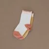 Olivia J Spring Colorblock Presley Ankle Socks