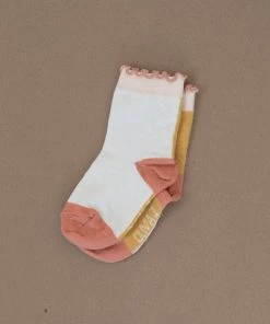 Olivia J Spring Colorblock Presley Ankle Socks