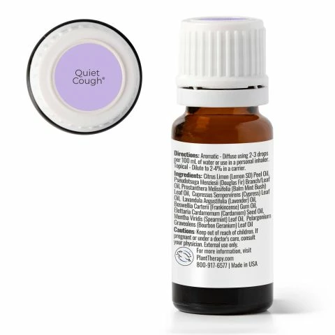 Plant Therapy Quiet Cough Kidsafe Essential Oil Apothecary 4 Plant Therapy Quiet Cough Kidsafe Essential Oil Apothecary