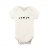 Tenth + Pine Bestie Black + Natural Organic Onesie