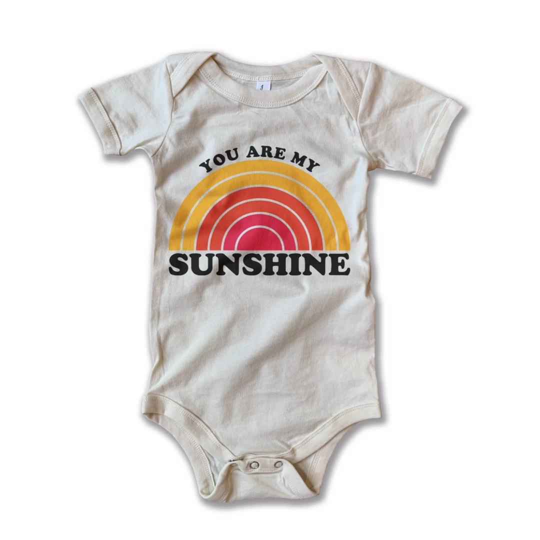 Rivet Apparel You Are My Sunshine Vintage Onesie 3 Rivet Apparel You Are My Sunshine Vintage Onesie
