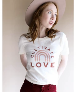 Polished Prints Cultivate Love Tee Graphic Tees