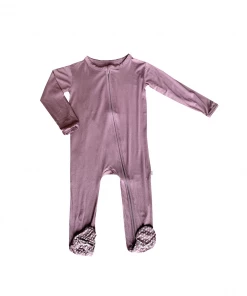 Joss + J Lilac Bamboo Zip Sleeper Sleepers