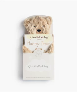 Slumberkins Books + Puzzles Honey Bear Snuggler - Gratitude Collection