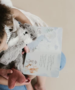 Slumberkins Otter Pebble Snuggler - Family Bonding Collection Books + Puzzles