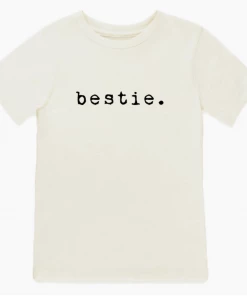 Tenth + Pine Tops Bestie Black + Natural Organic Tee