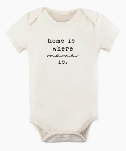 Tenth + Pine Bodysuits Home Is Where Mama Is Natural Organic Onesie
