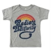Rivet Apparel Radiate Positivity Tee Heather Grey