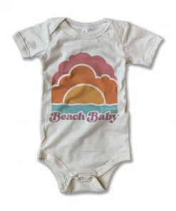 Rivet Apparel Bodysuits Beach Baby Vintage Onesie