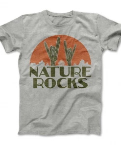 Rivet Apparel Nature Rocks Vintage Adult Tee Men