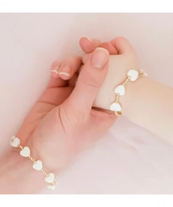 Little Lunds Co Jewelry Love Heart + Gold Bracelet 9 Little Lunds Co Jewelry Love Heart + Gold Bracelet