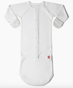 Goumi Kids Preemie + Newborn Cloud Bamboo Organic Gown 12 Goumi Kids Preemie + Newborn Cloud Bamboo Organic Gown