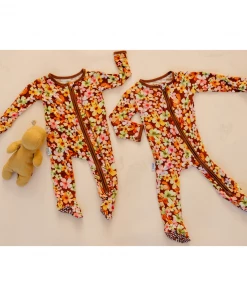 Liberty Floral Bamboo Zip Sleeper - Arrows & Bow X Joss + J