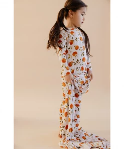 Two-Piece Sets Orange Blossom Bamboo Lounge Set - Arrows & Bow X Joss + J