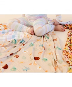 Retro Beach Bamboo Swaddle - Arrows & Bow X Joss + J