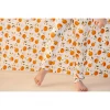 Orange Blossom Bamboo Swaddle - Arrows & Bow X Joss + J Joss + J The Label