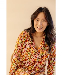 Sets Liberty Floral Bamboo Women's Luxe Lounge Set - Arrows & Bow X Joss + J