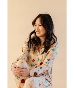 Retro Beach Bamboo Women's Luxe Lounge Set - Arrows & Bow X Joss + J Sets