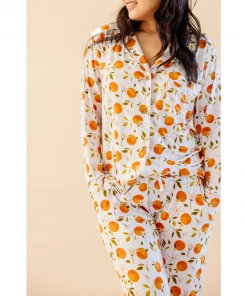 Orange Blossom Bamboo Women's Luxe Lounge Set - Arrows & Bow X Joss + J Sets 13 Orange Blossom Bamboo Women's Luxe Lounge Set - Arrows & Bow X Joss + J Sets