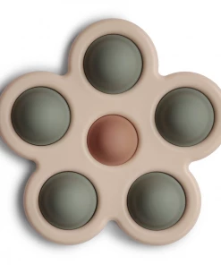 Mushie Dried Thyme + Natural + Shifting Sand Flower Press Toy Toys