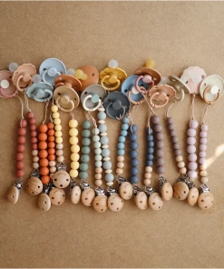 Mushie Iron Cleo Pacifier Clip Pacifier Goods 7 Mushie Iron Cleo Pacifier Clip Pacifier Goods