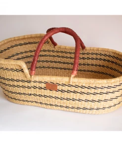 Heddle + Lamm Bedding Amma Moses Basket