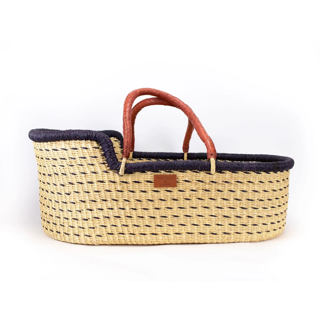 Heddle + Lamm Kobi Moses Basket Bedding 4 Heddle + Lamm Kobi Moses Basket Bedding