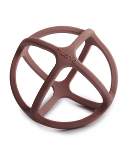 Mushie Toys Woodchuck Ball Teether Toy