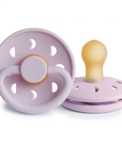 Frigg Pacifier Goods Soft Lilac Moon Phase Natural Pacifier