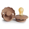 Frigg Peach Bronze Daisy Natural Pacifier