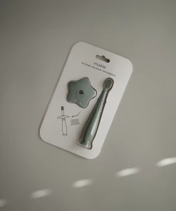 Mushie Tradewinds Blue Star Training Toothbrush