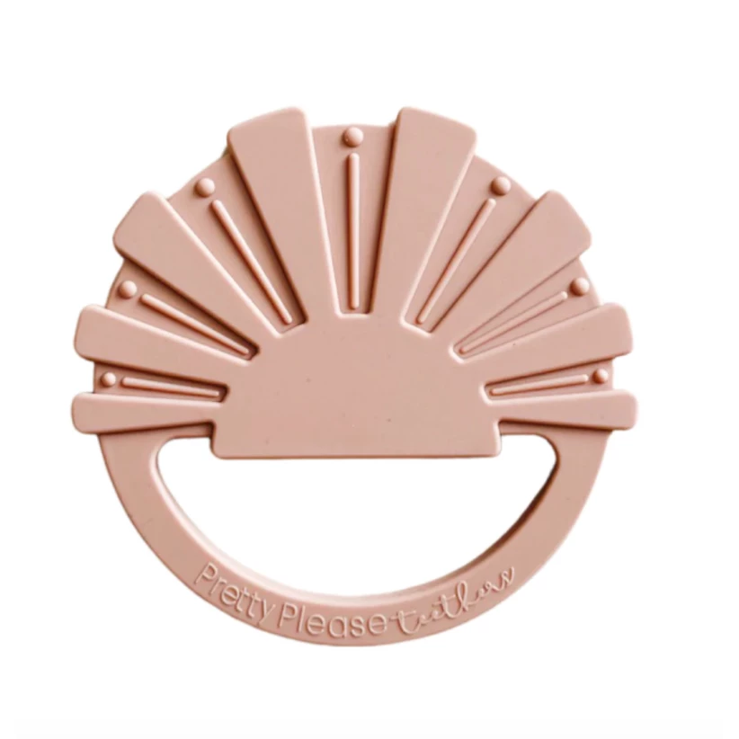 Pretty Please Teethers Mahogany Rose Sunshine Teether Toy 3 Pretty Please Teethers Mahogany Rose Sunshine Teether Toy