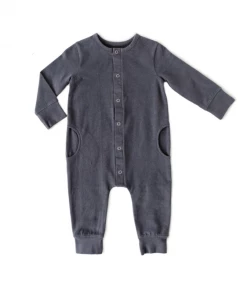Pehr Fountain Blue Essentials Romper Overalls + Rompers
