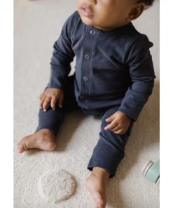 Pehr Fountain Blue Essentials Romper Overalls + Rompers