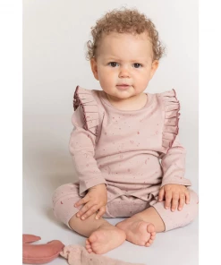 Pehr Pink Moon + Star Pleated Romper Overalls + Rompers