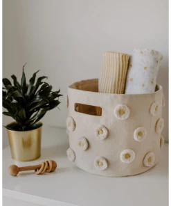 Pehr Decor Daisy Pint Basket