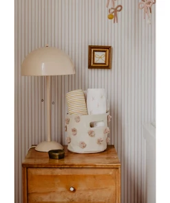 Pehr Rose Pink Pom Pom Mini Basket Decor