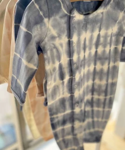 Pehr Overalls + Rompers Blue Tie Dye Romper