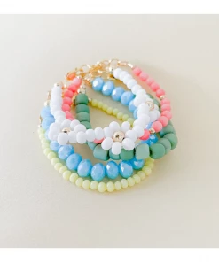 Little Lunds Co Jewelry Green Bubble Bracelet